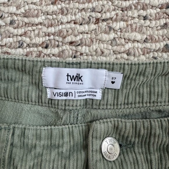 TWIK by Simons corduroy straight leg pants - Picture 3 of 3